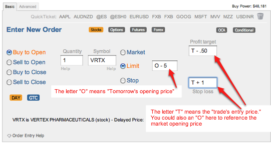 trade letter reference